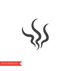 Smell icon. Hot aroma, stink, cooking steam, smelling, vapor, smoking, odor symbol