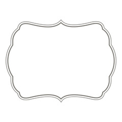 Vintage frame illustration