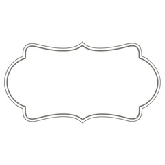 Vintage frame illustration