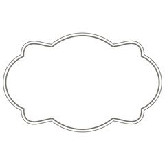 Vintage frame illustration