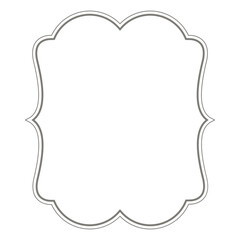 Vintage frame illustration