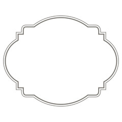 Vintage frame illustration