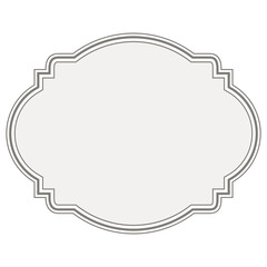 Vintage frame illustration