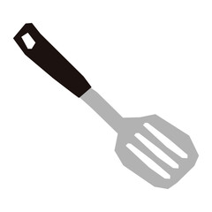 Spatula flat illustration