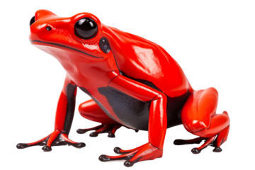 Tree frog cut out. Generative AI