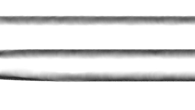 Simulation of television noise or hazy bands as interference.