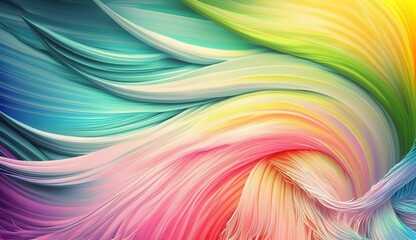 Obraz premium Fur colorful vibrant background, multicolored soft texture, rainbow creative art illustration