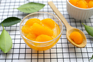 Mandarin orange in sweet syrup