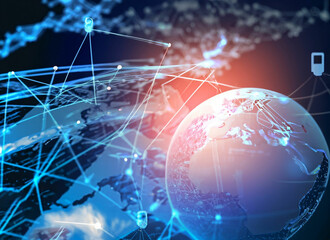 global communications design background