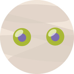 Spooky ghost spirit halloween illustration