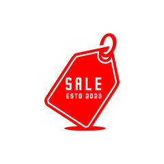 shop price tag element vector design