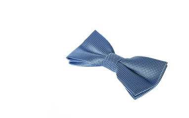 Stylish men's bow tie isolated on white background.