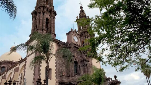 A church in Zamora, Mexico