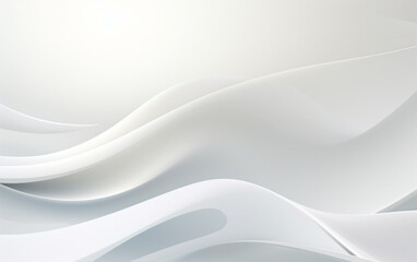 Simple white background with smooth lines in light