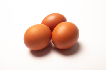 Egg photo isolated on white background
