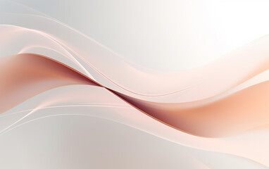 Simple white background with smooth lines in light