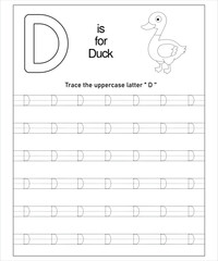 Alphabet Letter Tracing , Alphabet Tracing Workbook