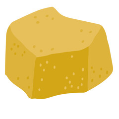 Sandstone flat illustration