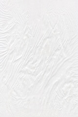 Crumpled white paper texture