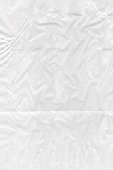 Crumpled white paper texture