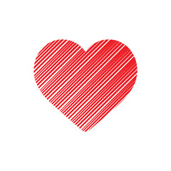 Heart Love Icon design and vector illustration.