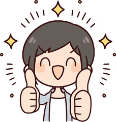 キラキラ笑顔の女性