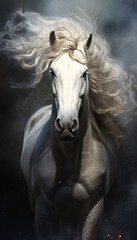 The Stunning Beauty of a Magnificent Horse