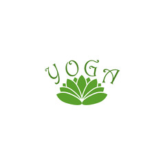 Yoga Lotus flower icon isolated on transparent background