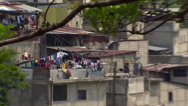 Slum in Guatemala Stadt