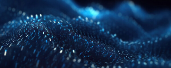 Abstract digital background. Can be used for technological processes, neural networks and AI, digital storages, sound and graphic forms, science, education, etc.