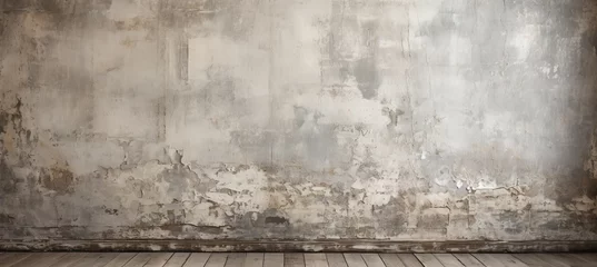 Papier Peint photo Mur Concrete old wall texture background. Generative AI technology.