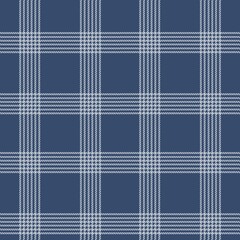  Window pane plaid seamless pattern, white and blue can be used in the design. Bedding, curtains, tablecloths