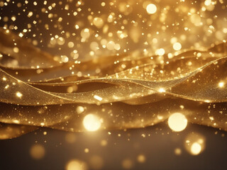 gold christmas background - 635786487