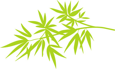 Bamboo leaf icon