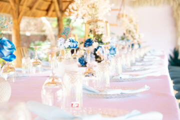 wedding table decoration