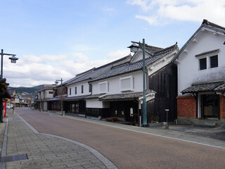 旧長崎街道 塩田津の伝統的な町並み（佐賀県嬉野市）