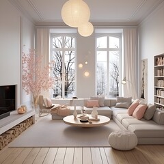 light modern living room