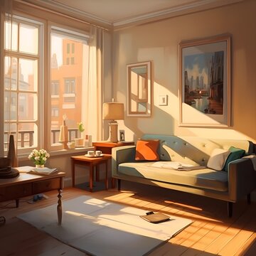light modern living room