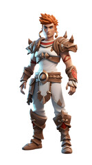3d render of a warrior