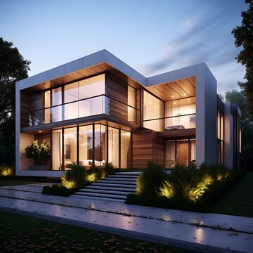 light modern house