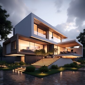light modern house