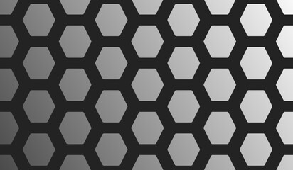 gray gradient colors hexagon semalem pattern background 