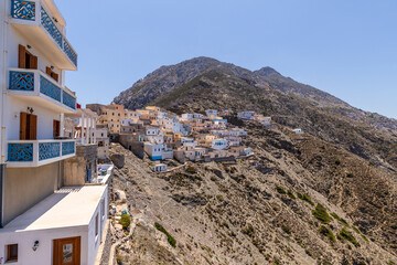 Olympos Village: Captivating Homes, Scenic Views, and Rich History in Northern Karpathos Island,...