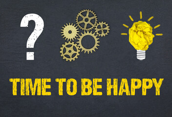 Obraz premium Time to be happy