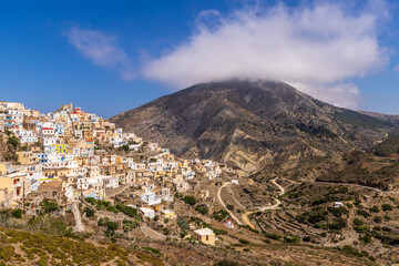 Olympos Village: Captivating Homes, Scenic Views, and Rich History in Northern Karpathos Island, Greece