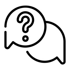 question line icon