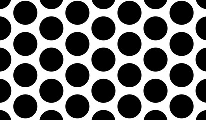 black circle pattern background