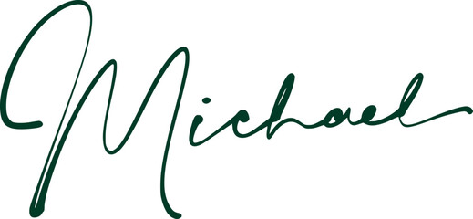 signature series M design illustration