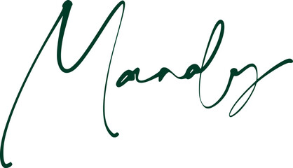 signature series M design illustration