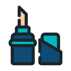 lipstick line icon best for web design